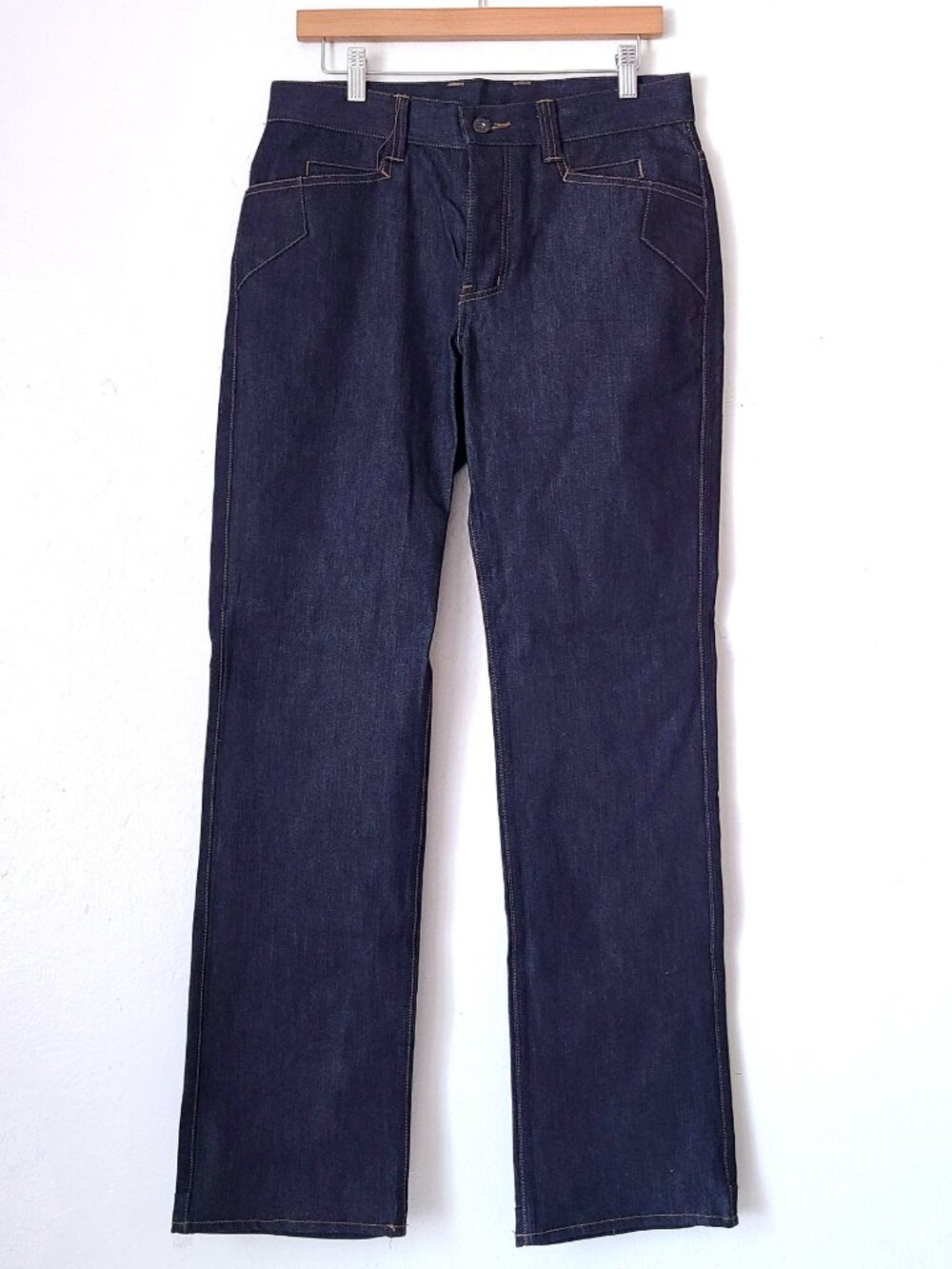 Triple Aught Design TAD Jeans Mens 30x32 DARK Blue Denim Straight Leg Pants USA